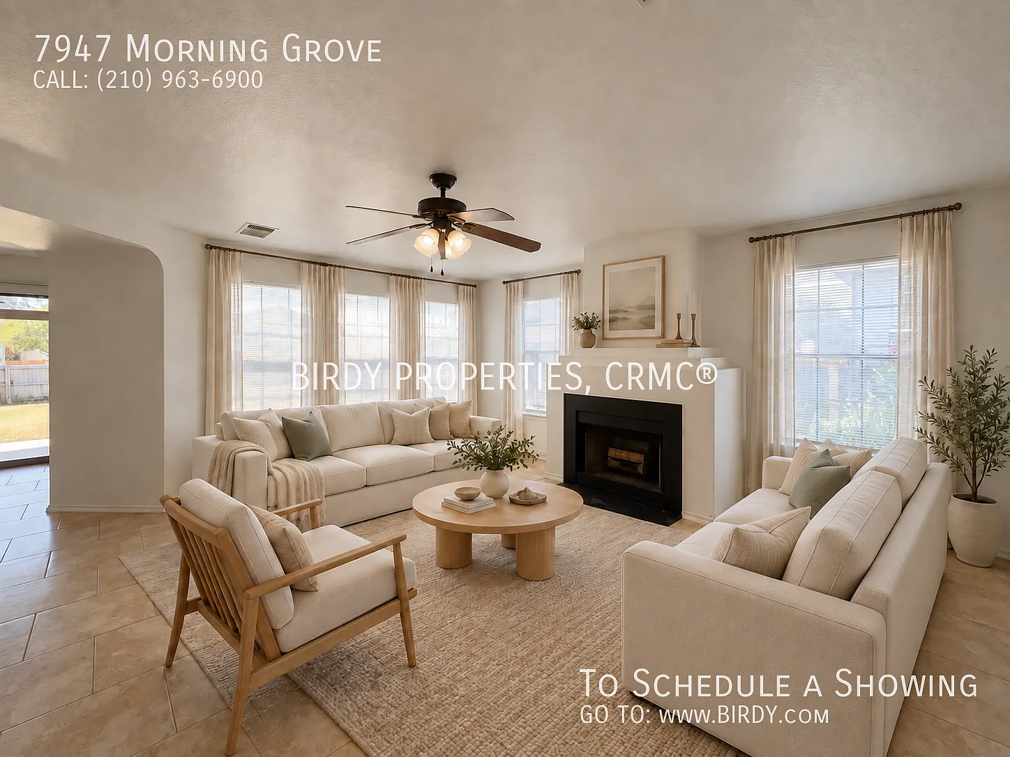 "Charming 3-Bed Oasis with Granite Touches & Cozy Fireplace in Converse!" — Photo 2