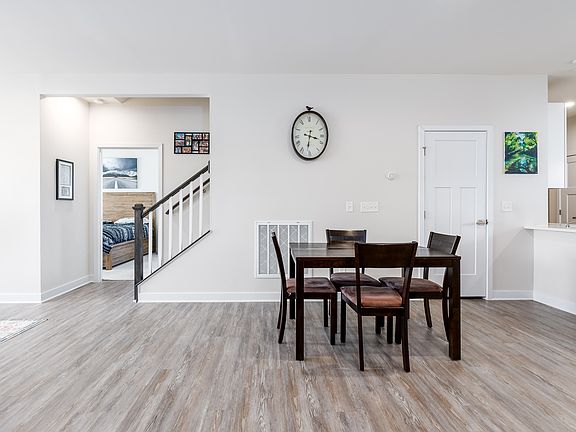 Plenty of natural light in open concept living area