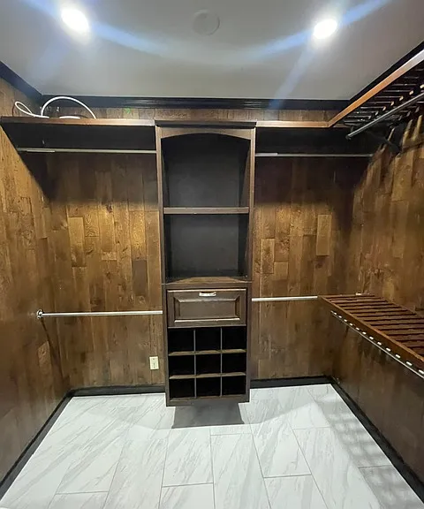 Master closet