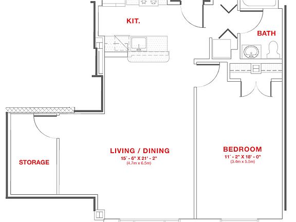 2nd image of 6405 Yellowstone Blvd #519