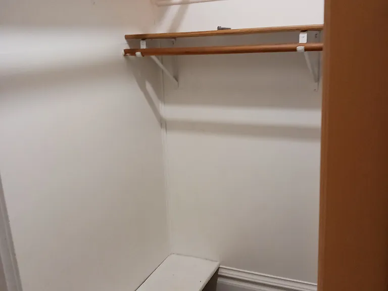 One of the two walk in closets on the
upper level.