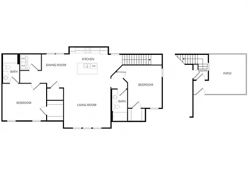 Floor plan B3