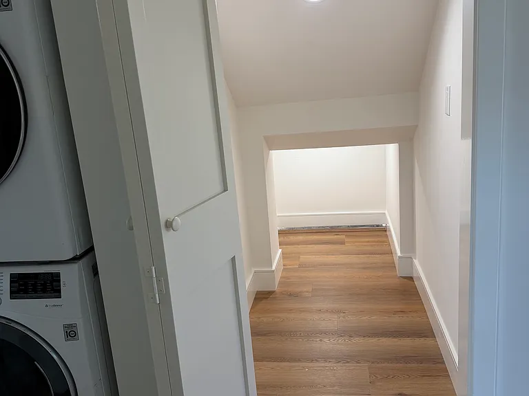 closet space under stairs