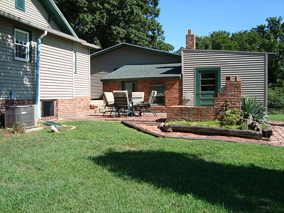 Brick patio and BBQ