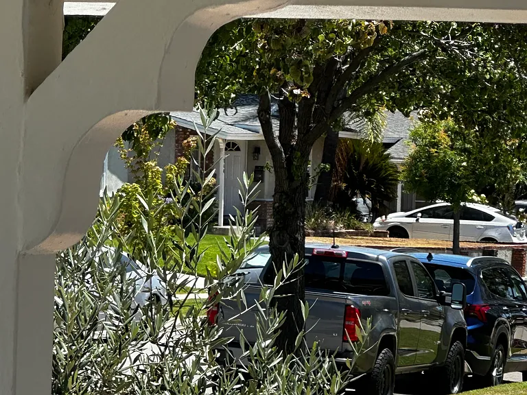 view from front door