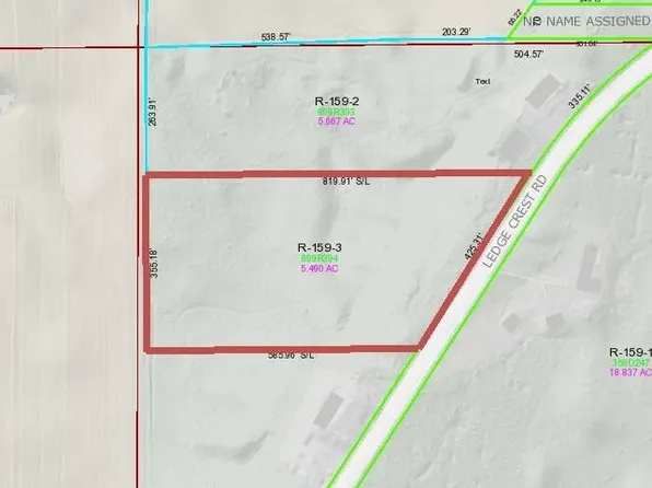 Ledge Crest Rd, De Pere, WI 54115
