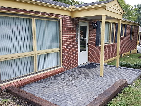 Brand New Herringbone front patio to enjoy the outside. Just bring your chairs!