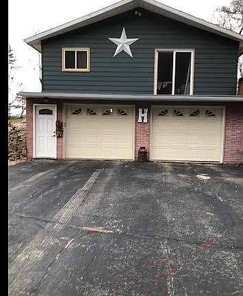 Two car garage