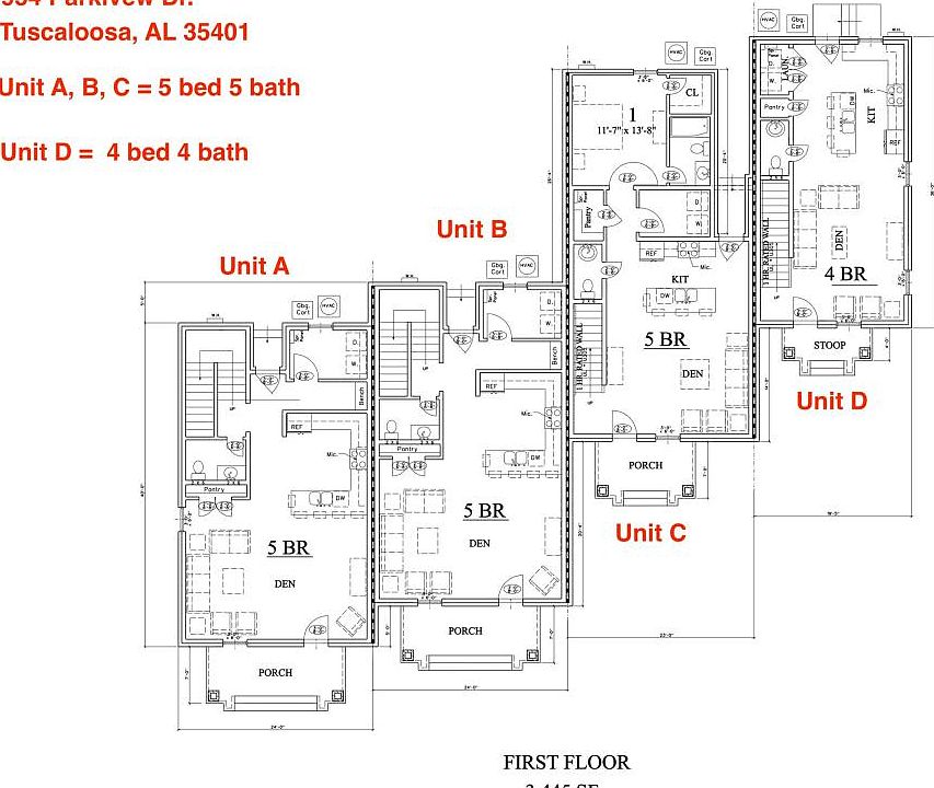 2nd image of 954 Parkview Dr #D