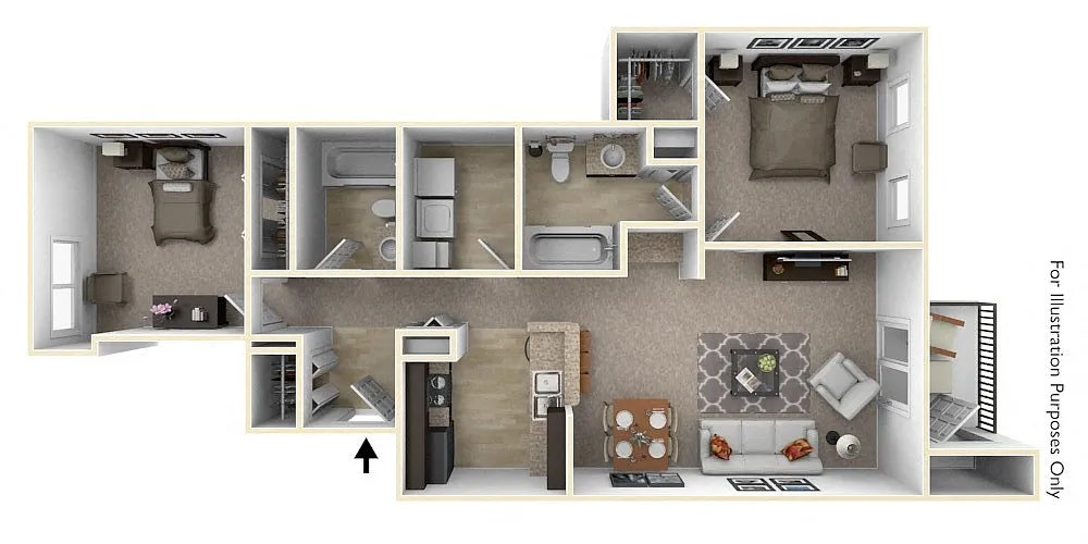 Floor plan Topaz