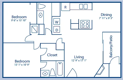 Floor plan E