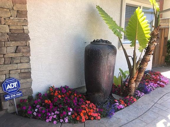Front Entry with Urn Fountain