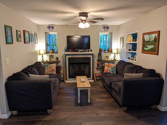 Living Room with Propane Fireplace