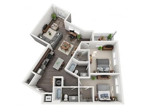 Floor plan B8
