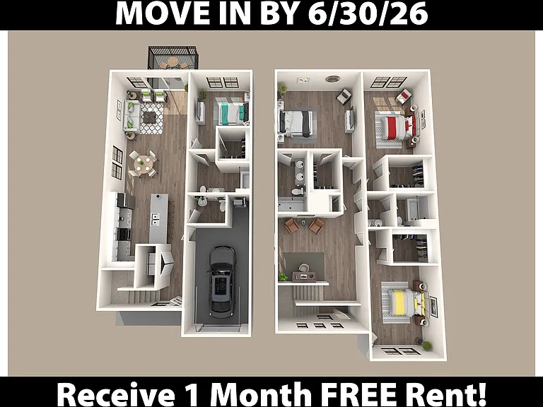Steele Landing Townhome Rentals — Photo 16