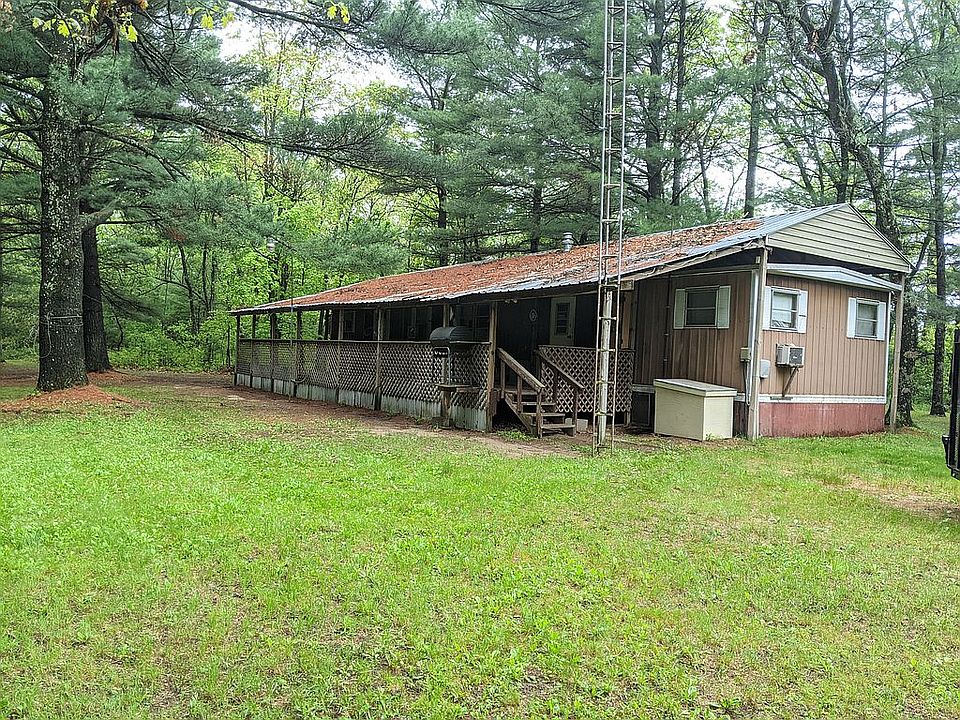 View from backyard toward st