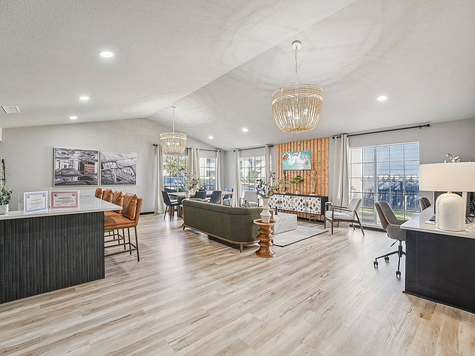 Elegant Clubhouse at Sandstone Apartments