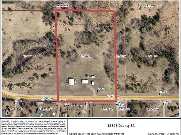 12648 County Road 32, Park Rapids, MN 56470