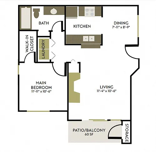 Floor plan A1
