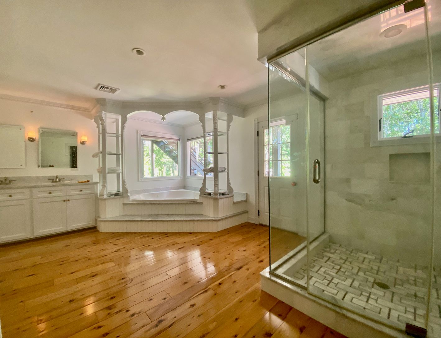  Bathroom 3 including shower, double sink and jacuzzi tub