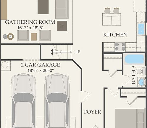 First Floor 4 br 3 ba