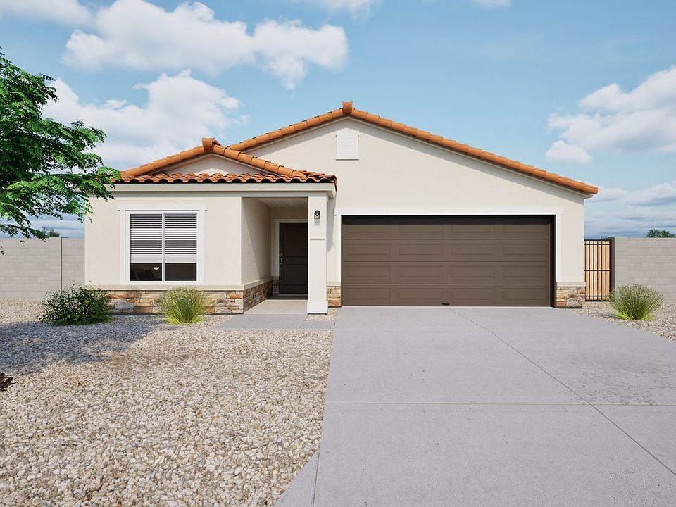 This is a rendering of the Barberry Elevation A. Options and colors may vary.