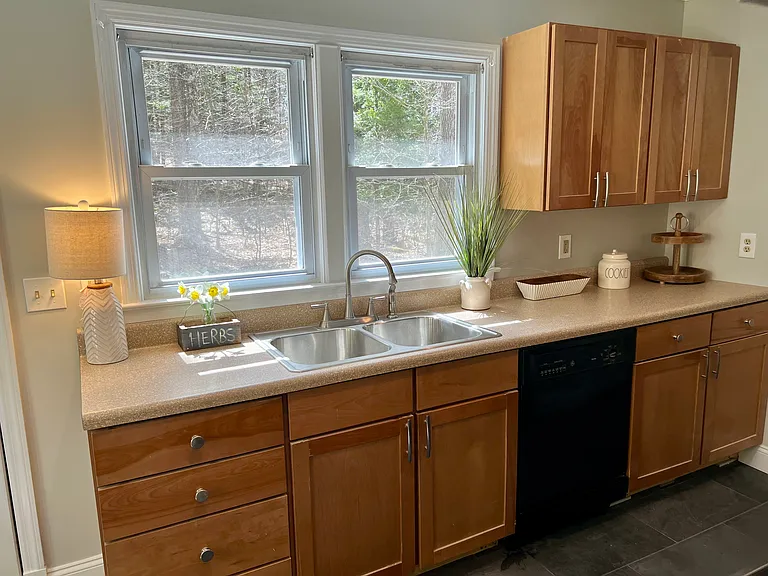 Kitchen with updated appliances