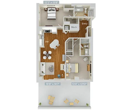 Floor plan B19-1256-small