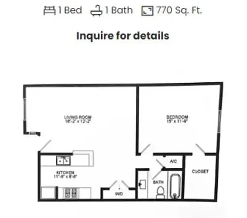 Floor plan A13