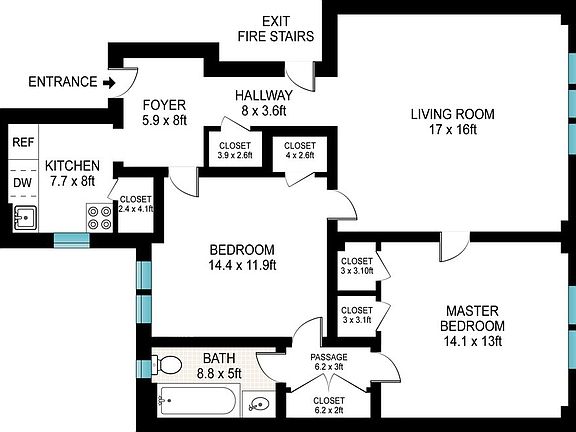 2nd image of 117 E 77th St #2AB