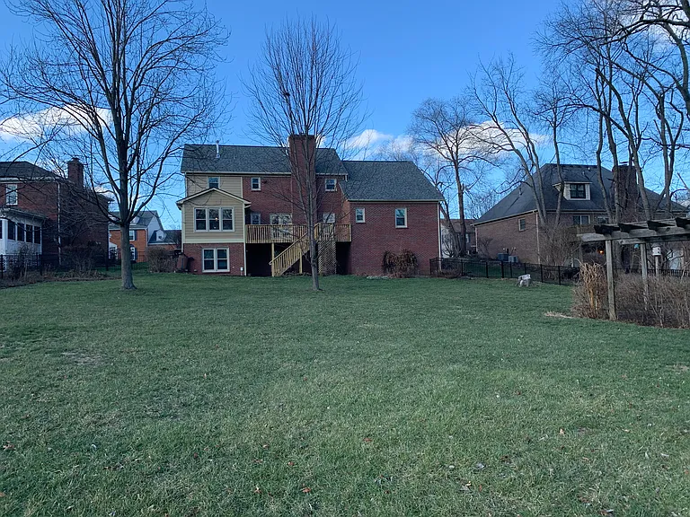 Back exterior of the house