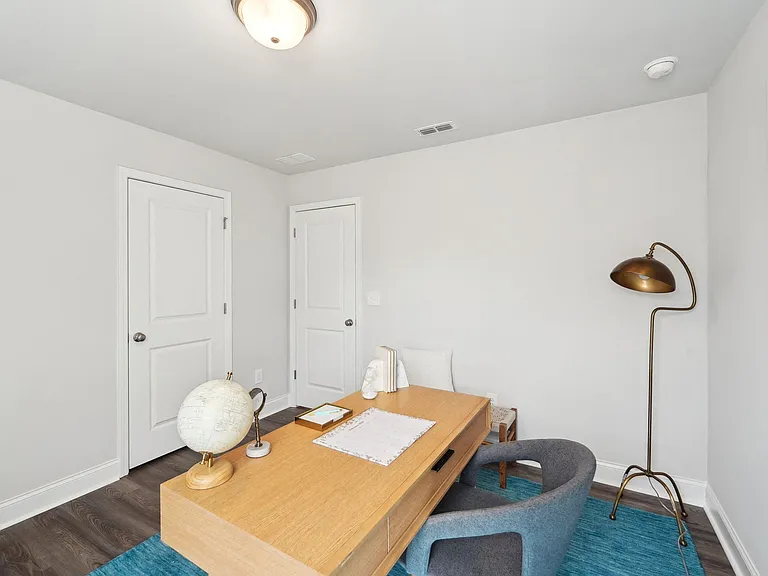 Elegant, quiet office retreat.