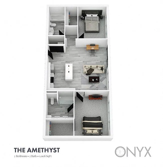 Floor plan ONYX - The Amethyst