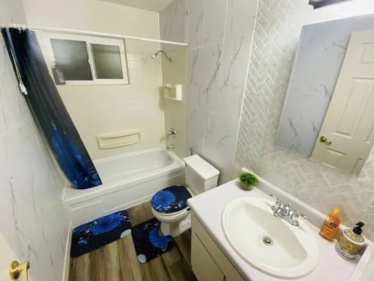 hallway bathroom