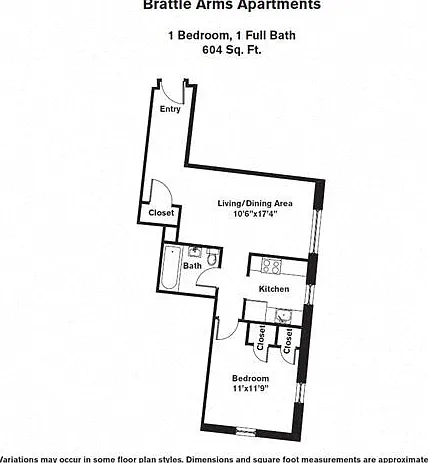 Brattle Arms Apartments — Photo 3
