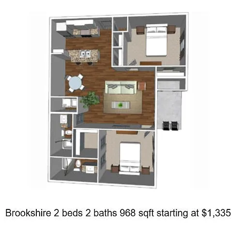 Floor plan Brookshire