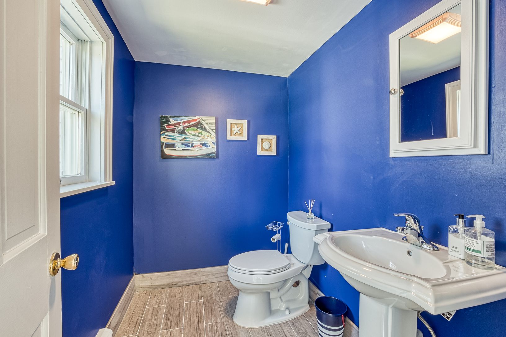  First floor powder room
