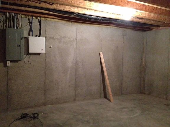 Storage in basement