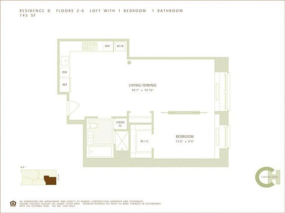 2nd image of 159 W 24th St APT 6D