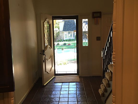 entry looking out