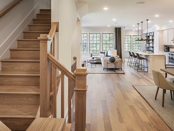 View from entry foyer in the Shire Model at Valley Forge Greene