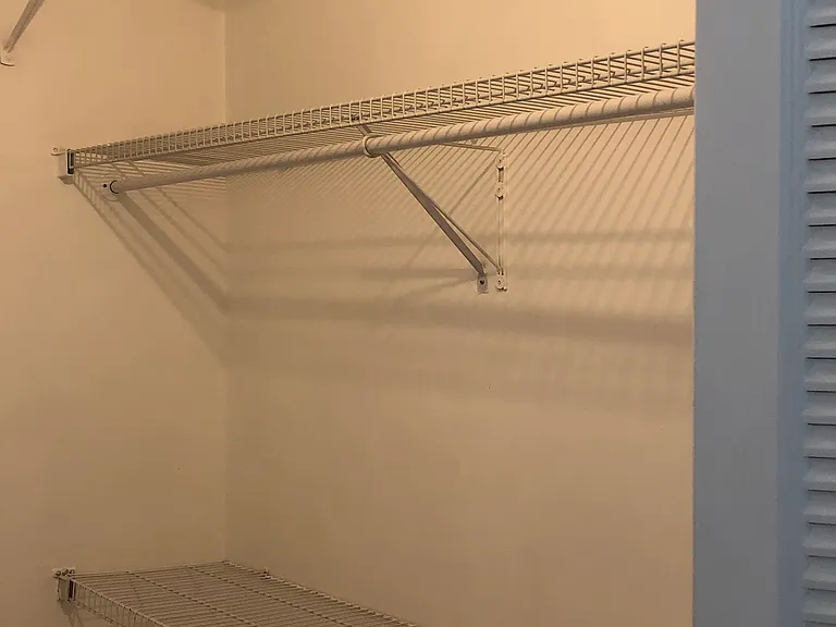Master bedroom walk-in closet