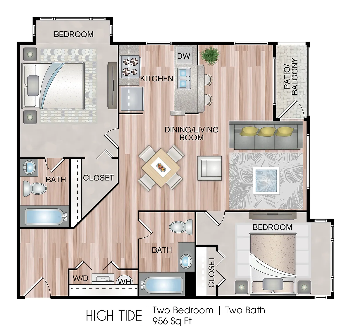 Floor plan High Tide
