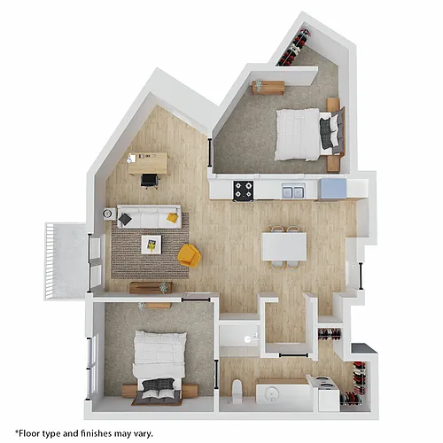 Floor plan Clyde