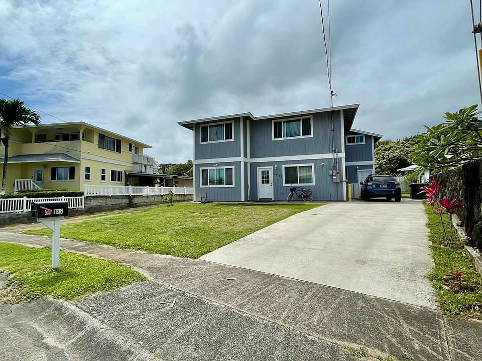 Upstairs Tenants' Parking= Driveway; Downstairs Tenants' Parking= Front Yard