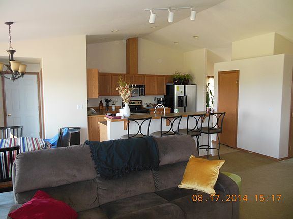 great room and kitchen