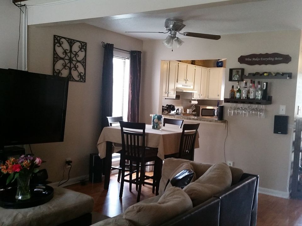 Living Room, Dining Room, and Kitchen