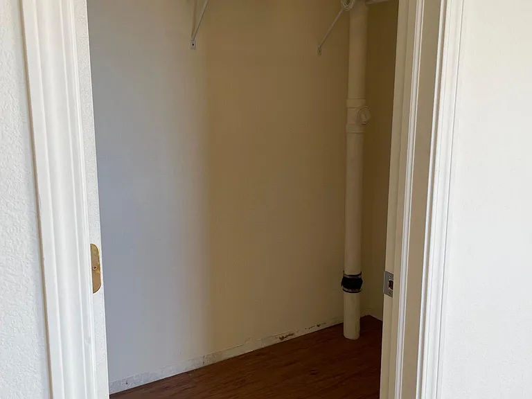 Lower floor bedroom 3 walk-in closet (trim has since been installed)