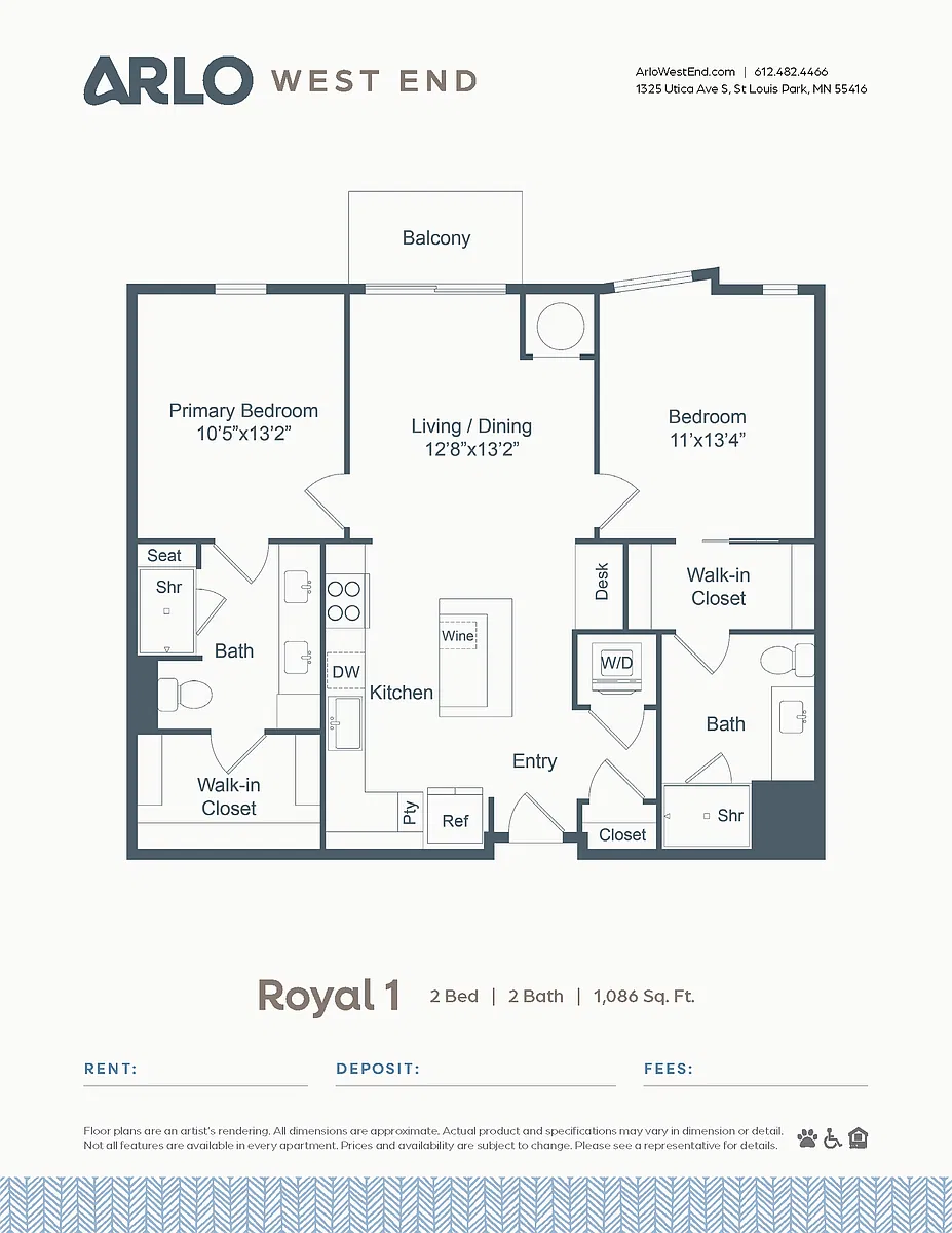 Floor plan Royal 1