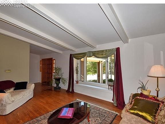 French doors to living room